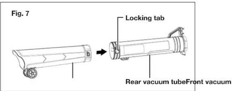 Sun Joe 24VX2BVM190CT - Assemble as a Vacuum/Mulcher - 1