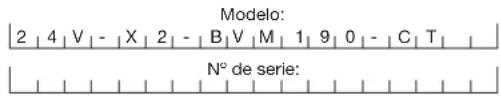Sun Joe 24VX2BVM190CT - Modelo y número de serie - 1