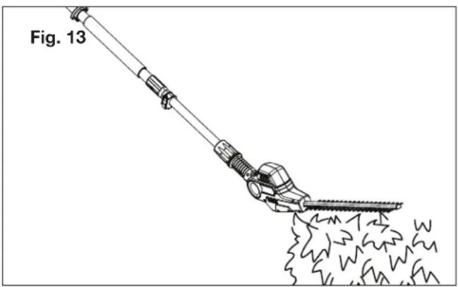 Sun Joe SJH902E - Uso de la bordeadora de arbustos de altura - 2