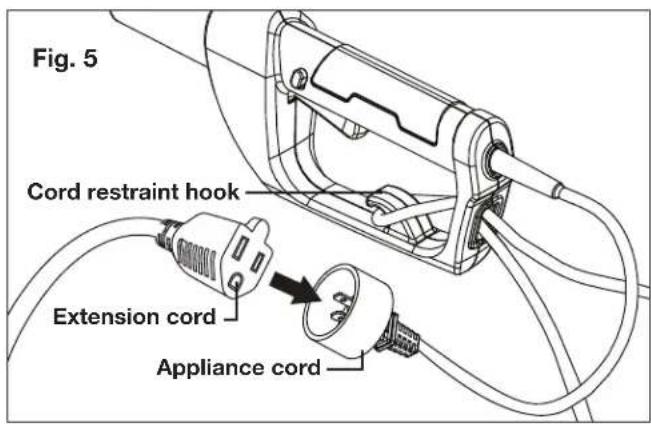 Sun Joe SJH902E - Connecting to Power Supply - 1