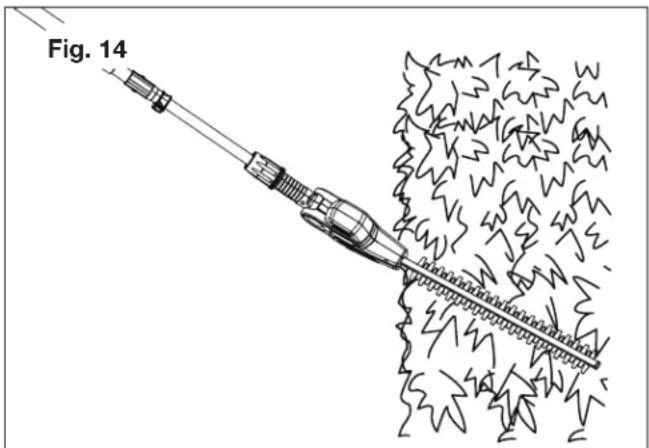 Sun Joe SJH902E - Using the Pole Hedge Trimmer - 3