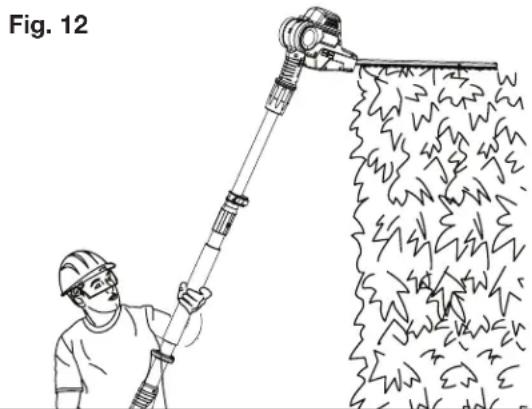 Sun Joe SJH902E - Using the Pole Hedge Trimmer - 1