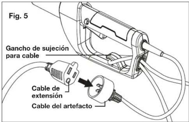 Sun Joe SJH902E - Conexión a la fuente de alimentación - 1