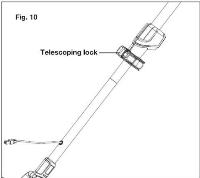 Sun Joe HJ605CC - Telescoping Pole Assembly (Optional) - 3