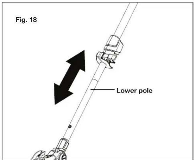 Sun Joe HJ605CC - Pole Length Adjustment (Optional) - 2