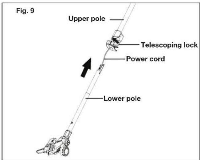 Sun Joe HJ605CC - Telescoping Pole Assembly (Optional) - 2