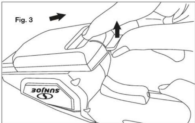 Sun Joe HJ605CC - Insertion et changement de lame - 3