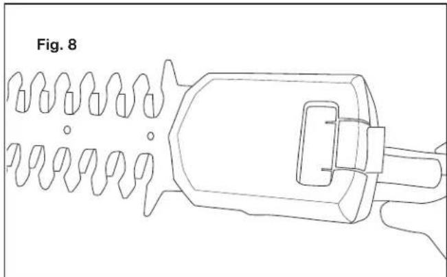 Sun Joe HJ604CSJB - Insertion et changement de lame - 8
