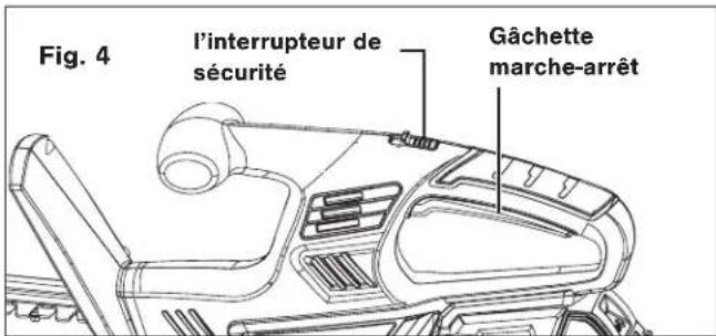 Sun Joe 24VHT18LTE - Démarrage et arrêt - 2