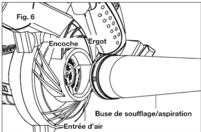 Sun Joe 24VWSBLTE - Assemblage pour le mode aspirateur - 1