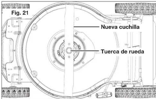 Sun Joe 24VX221LMSP - Reemplazo de cucilla - 3