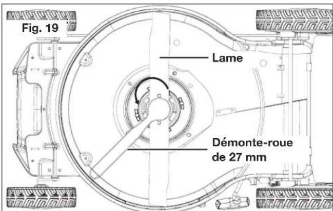 Sun Joe 24VX221LMSP - Changement de lame - 1