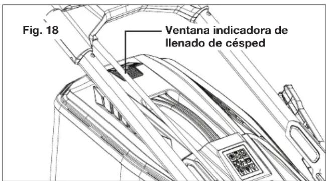 Sun Joe 24VX221LMSP - Indicador de nivel de llenado de bolsa para césped - 1