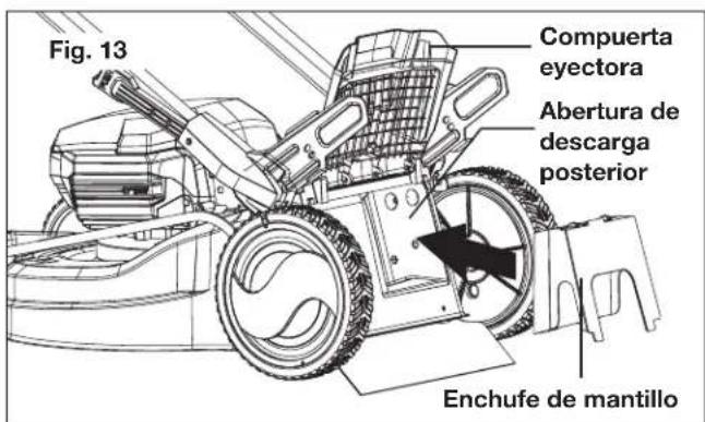 Sun Joe ION100V21LM - Ensemblado y colocacion del enchufe de mantillo - 1