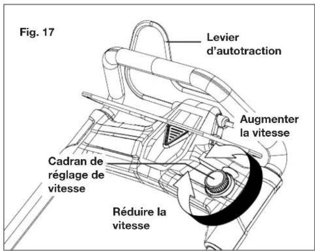 Sun Joe ION100V21LM - Utilisation du système d'autotraction - 1