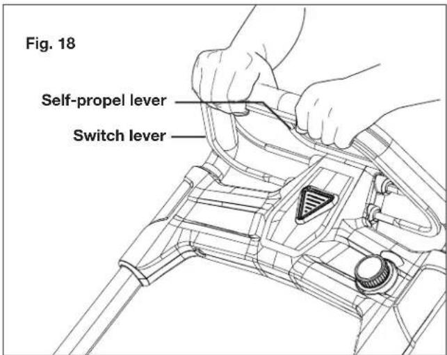 Sun Joe ION100V21LM - Using the Self-Propelled System - 2