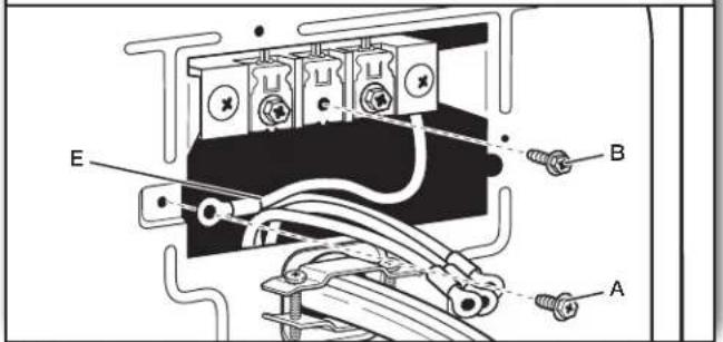 WHIRLPOOL YWED6120HW - Prepare la instalación del aparato de cable de enlace - 1
