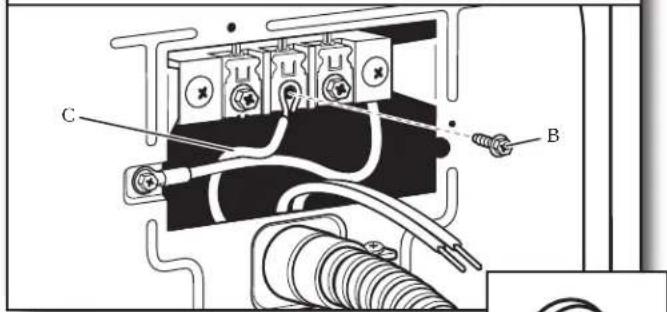 WHIRLPOOL YWED5100HC - Conecte el cable neutro - 1