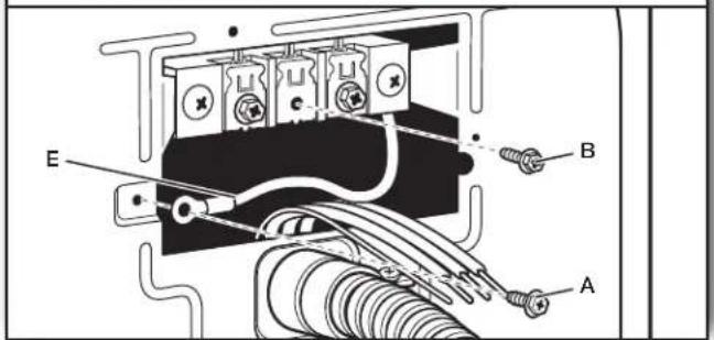 WHIRLPOOL YWED5100HC - Prepare bond wire appliance installation - 1
