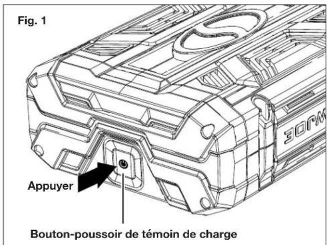 Sun Joe ION100V24HTCT - Témoins de charge de batterie - 1