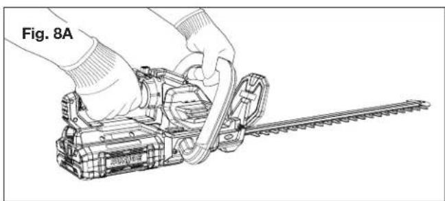 Sun Joe ION100V24HTCT - Holding the Trimmer - 1
