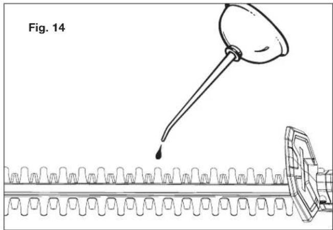 Sun Joe ION100V24HTCT - Lubrification des lames - 1