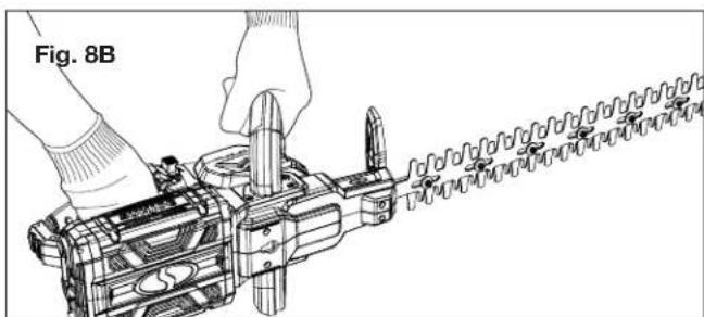 Sun Joe ION100V24HTCT - Holding the Trimmer - 2