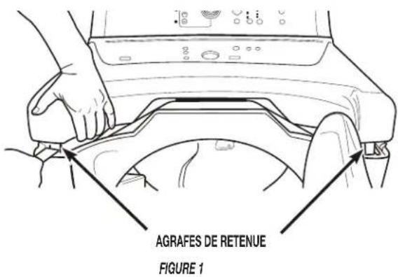 WHIRLPOOL W10606694A - Section 3: modeles de 7 à 7,6 PIEDS CUBES avec CAISSE de 29 PO, panneau de façade PLEINE grandeur et console arrière - 1
