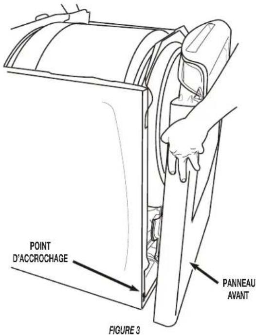 WHIRLPOOL W10606694A - Section 3: modeles de 7 à 7,6 PIEDS CUBES avec CAISSE de 29 PO, panneau de façade PLEINE grandeur et console arrière - 3