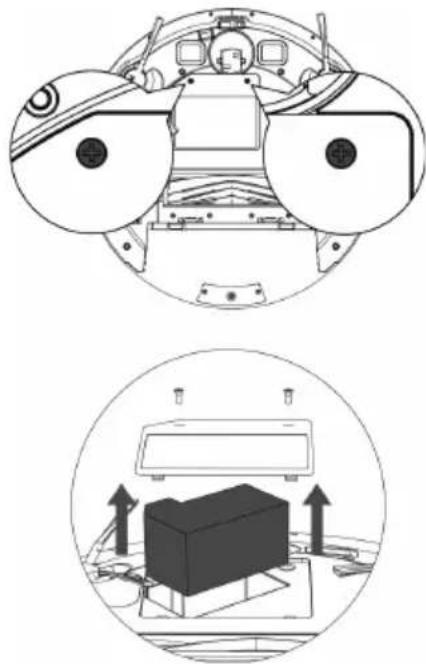 TAURUS Homeland Gyro - COMMENT EXTRAIRE LES BATTERIES DE L'APPAREIL : - 1