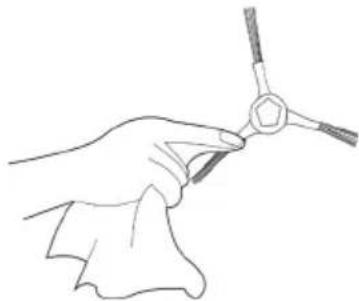 TAURUS Homeland Gyro - NETEJA DEL RASPALL ROTATIU CENTRAL I ELS RASPALLS LATERALS: - 4