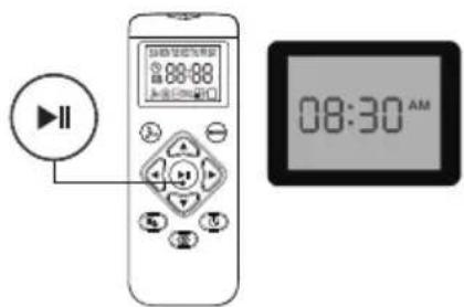 TAURUS Homeland Gyro - 1) CONFIGURAIZIONE DEL L'OROLOGIO DEL TELECOMANDO - 2