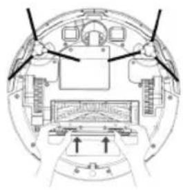 TAURUS Homeland Gyro - NETTOYAGE DE LA BROSSE ROTATIVE CENTRALE ET DES BROSSES LATERALES : - 1