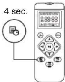 TAURUS Homeland Gyro - 3) ANNULER LA CONFIGURATION DE L'HORAIRE DE NETTOYAGE - 1