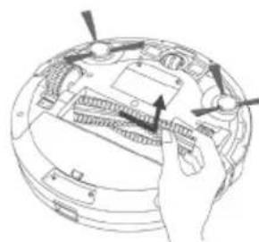 TAURUS Homeland Gyro - PULIZIA DELLA SPAZZOLA ROTANTE CENTRALE E DELLE SPAZZOLE LATERALI: - 2