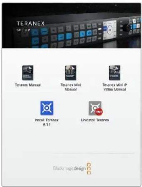 Blackmagic Design Teranex Mini 1 - Installer le Blackmagic Teranex Setup - 1