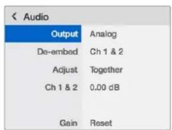 Blackmagic Design Teranex Mini 1 - Opuestos disponibles en el panel inteligente - 2