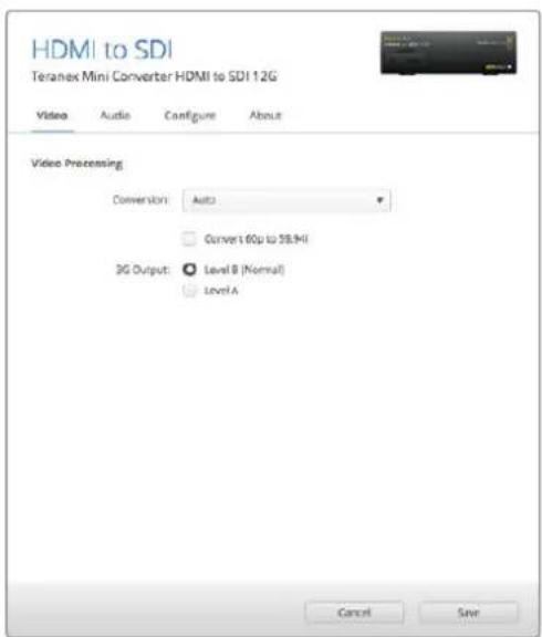 Blackmagic Design Teranex Mini 1 - OdiO IoIeR eNn (Audio Input) - 1