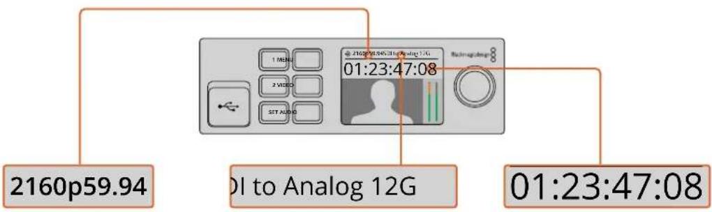 Blackmagic Design Teranex Mini 1 - LCD显示屏 - 1