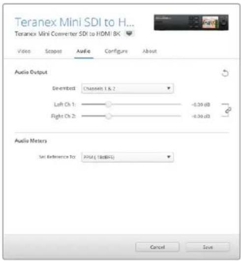 Blackmagic Design Teranex Mini 1 - RCA出力の設定 - 1