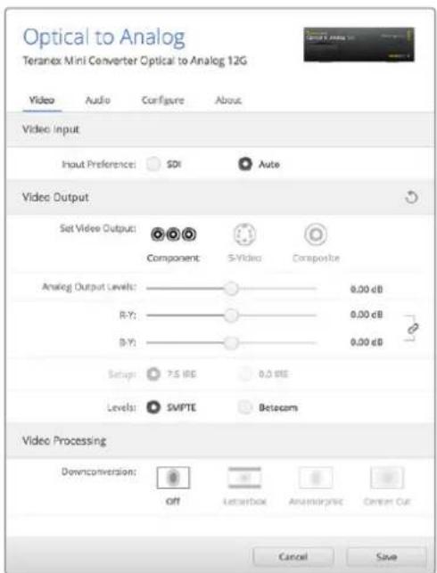 Blackmagic Design Teranex Mini 1 - Video Output (比才出力) x = 1 - 1