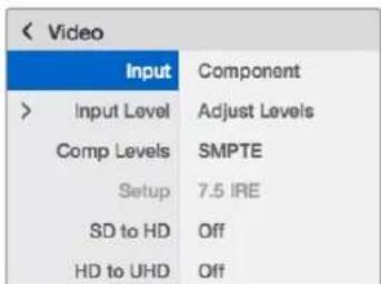 Blackmagic Design Teranex Mini 1 - Teranex Mini Smart Panel Settings - 1