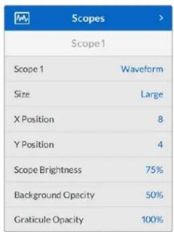 Blackmagic Design Teranex Mini 1 - Menu Scopes - 1