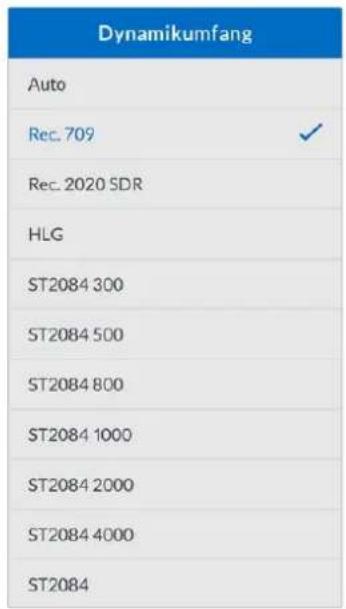 Blackmagic Design Teranex Mini 1 - "Video"-Menu - 1