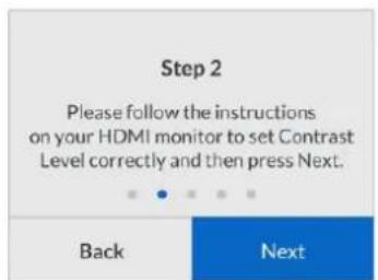 Blackmagic Design Teranex Mini 1 - Iniciar el proceso de calibración - 5