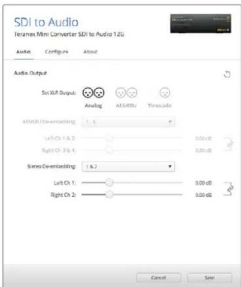 Blackmagic Design Teranex Mini 1 - SDI音频解嵌表 - 1