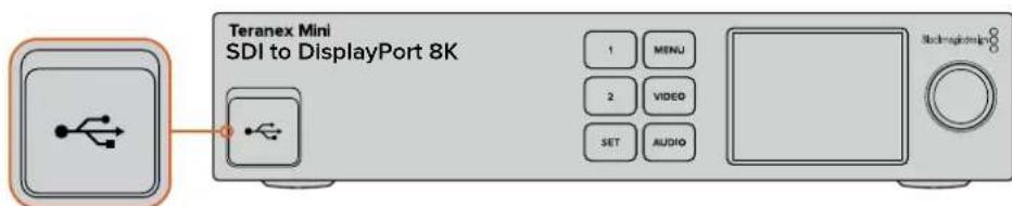 Blackmagic Design Teranex Mini 1 - Connecting the Calibration Probe - 1