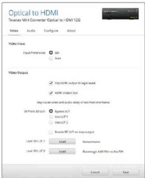 Blackmagic Design Teranex Mini 1 - Set XLR Output - 1
