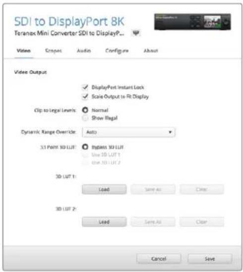 Blackmagic Design Teranex Mini 1 - Blackmagic Teranex Setup Settings - 1