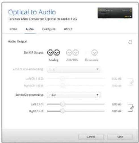 Blackmagic Design Teranex Mini 1 - Audio Output (才一徴才出力) ×二一 - 1